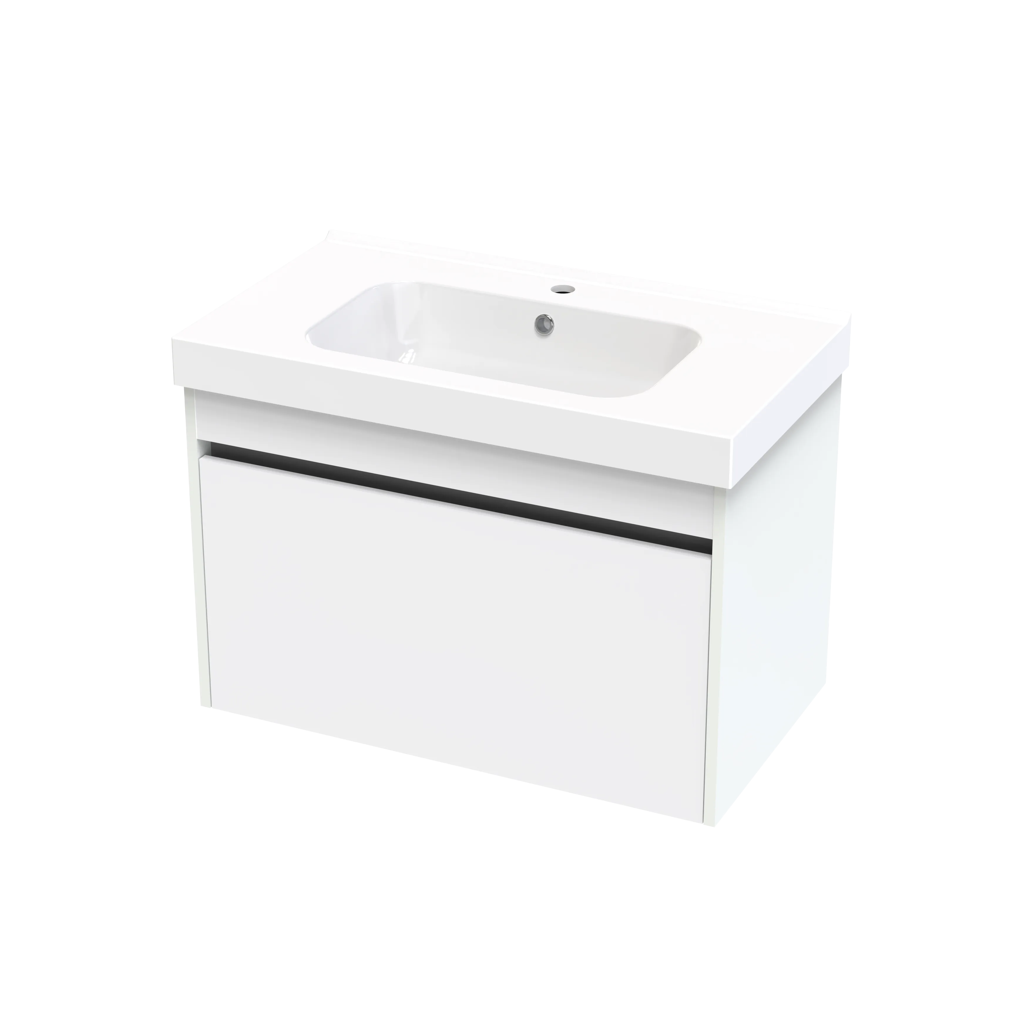 Menuet Syrtari 810 1 Drawer Wall Vanity