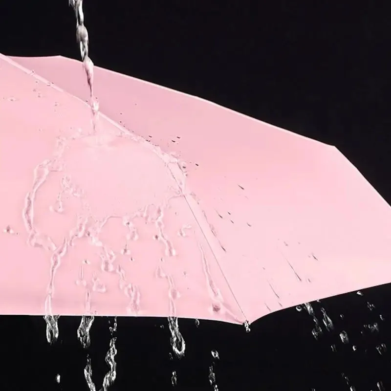Mini Pocket Umbrella - Compact Umbrella with UV and Rain Protection, Windproof Design