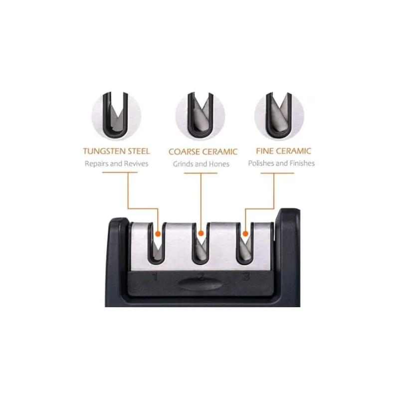 Multi Purpose 3 Stage  Knife Sharpener