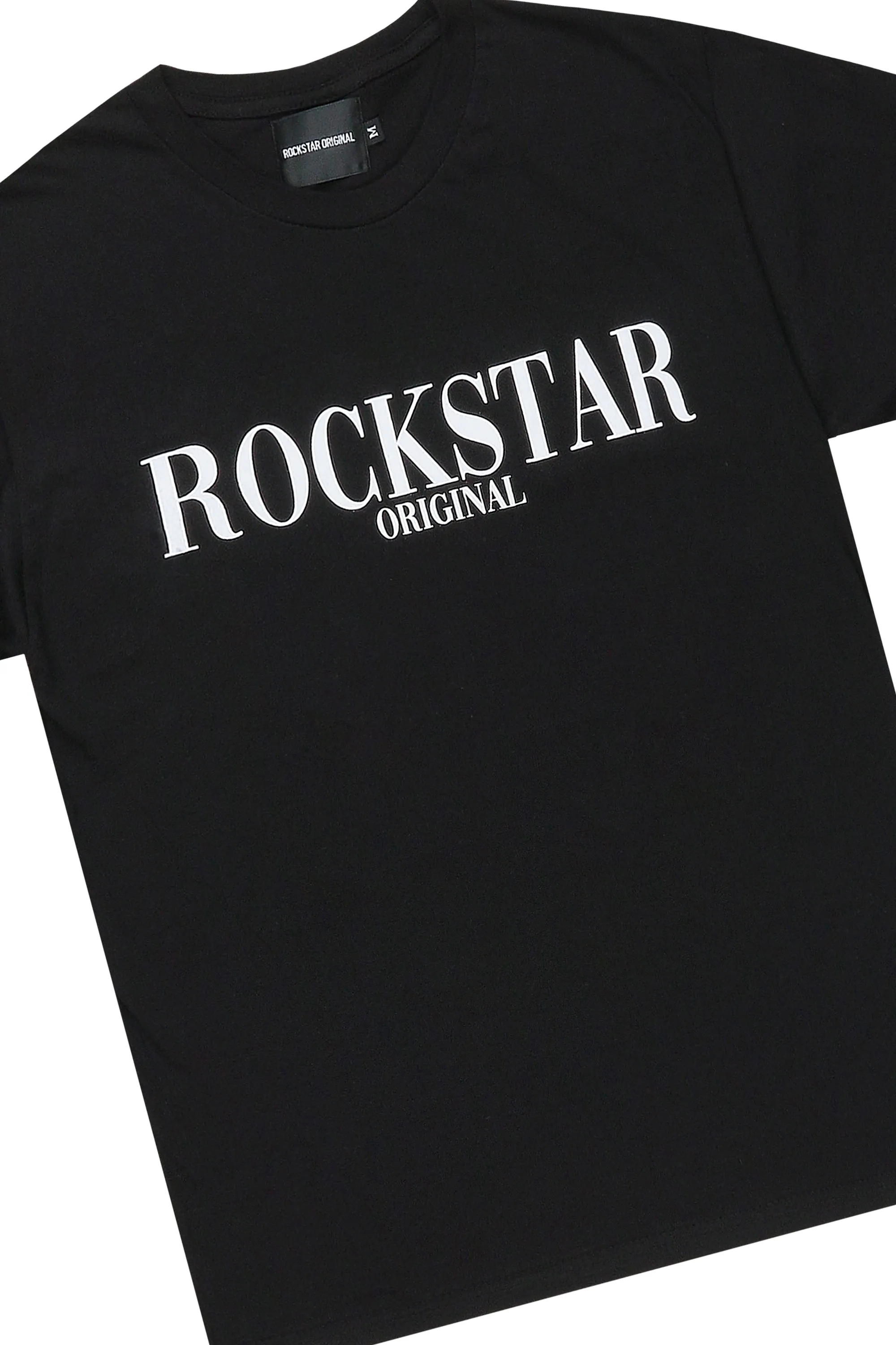 Octavio Black T-Shirt/Short Set