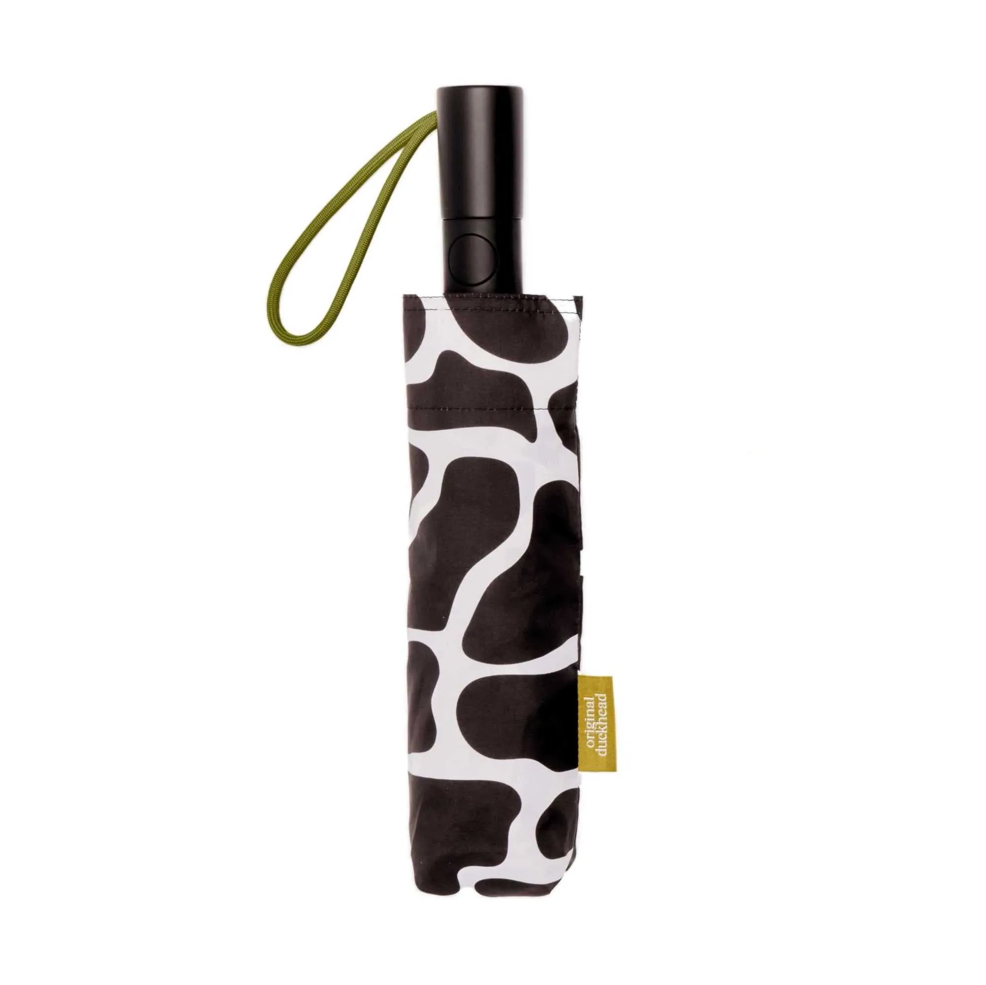 ODH Black & White Ripples Daily Compact Straight Umbrella