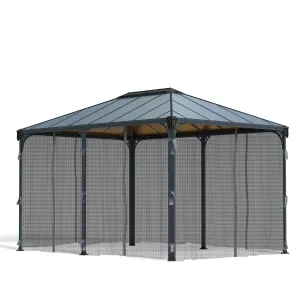 Palram - Canopia | Milano 4300/Martinique 5000 Gazebo Netting Set