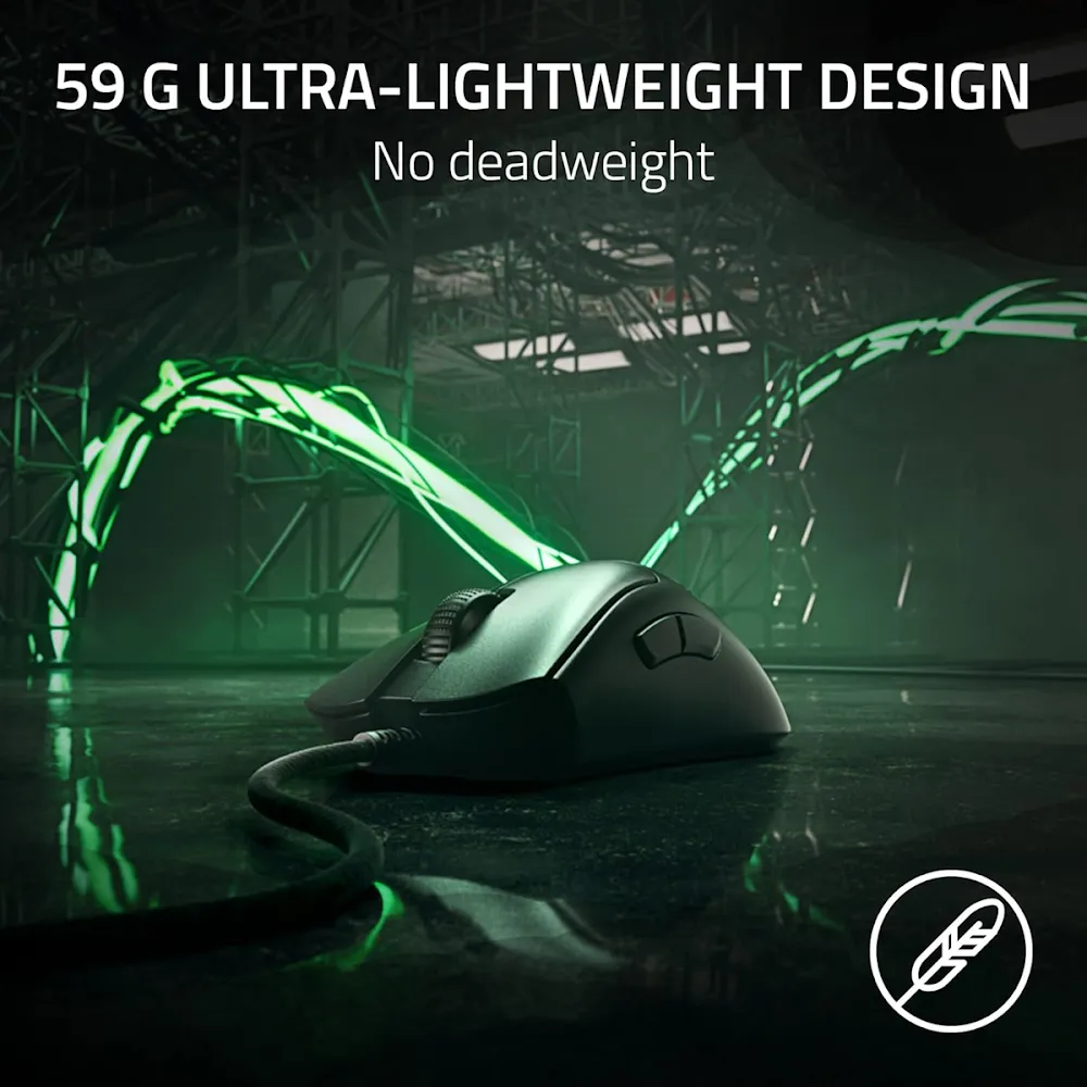 Razer Deathadder V3 - Ultra-Lightweight Ergonomic Esports Mouse
