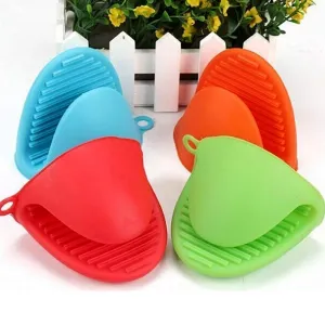 Silicone Heat Resistant Cooking Potholder for Kitchen Cooking & Baking