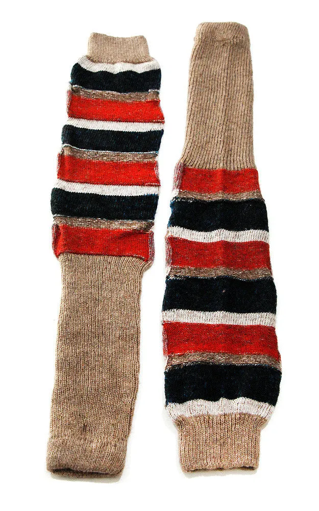 SWL106 Multi Color Stripe Leg Warmers