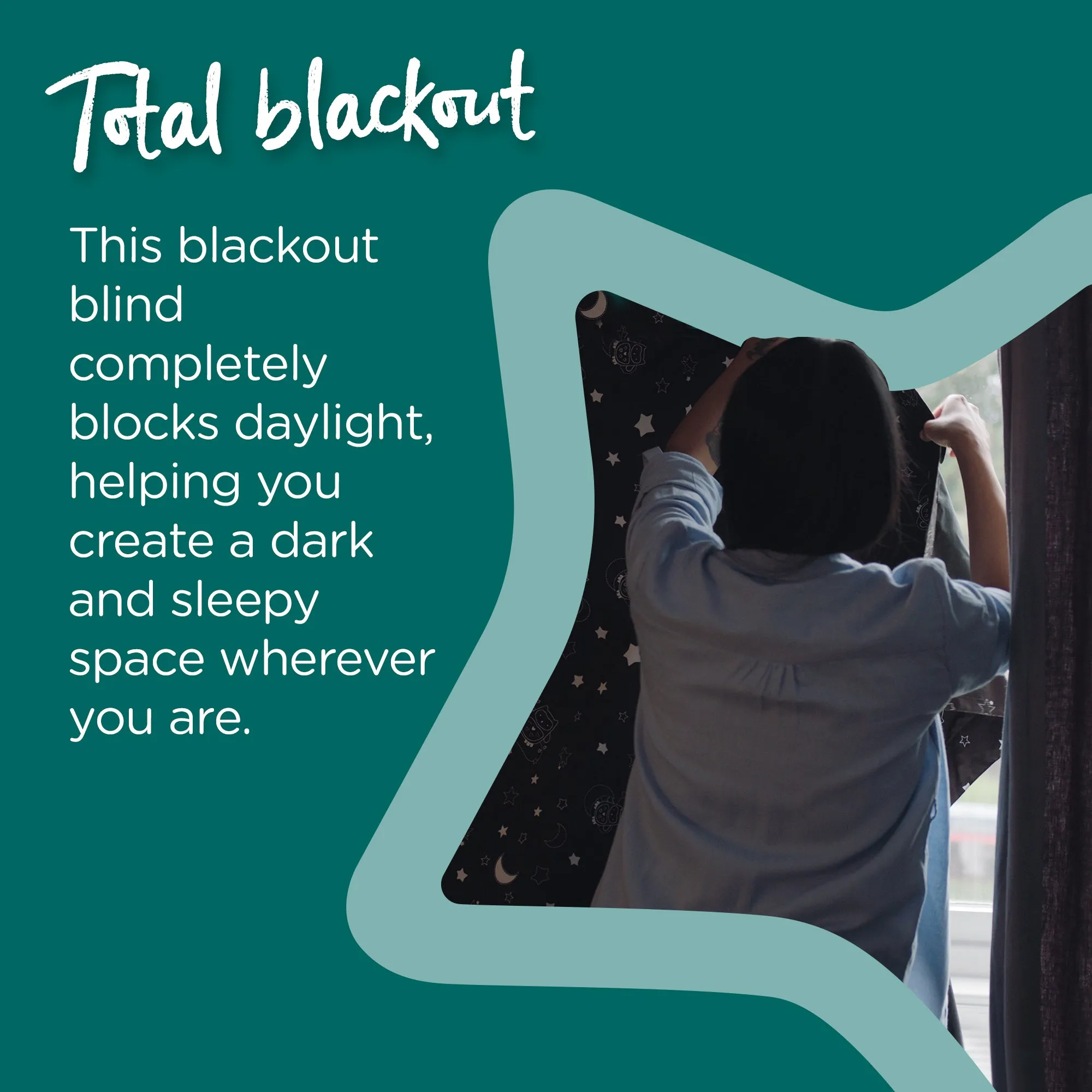 Tommee Tippee Sleeptight Portable Blackout Blind