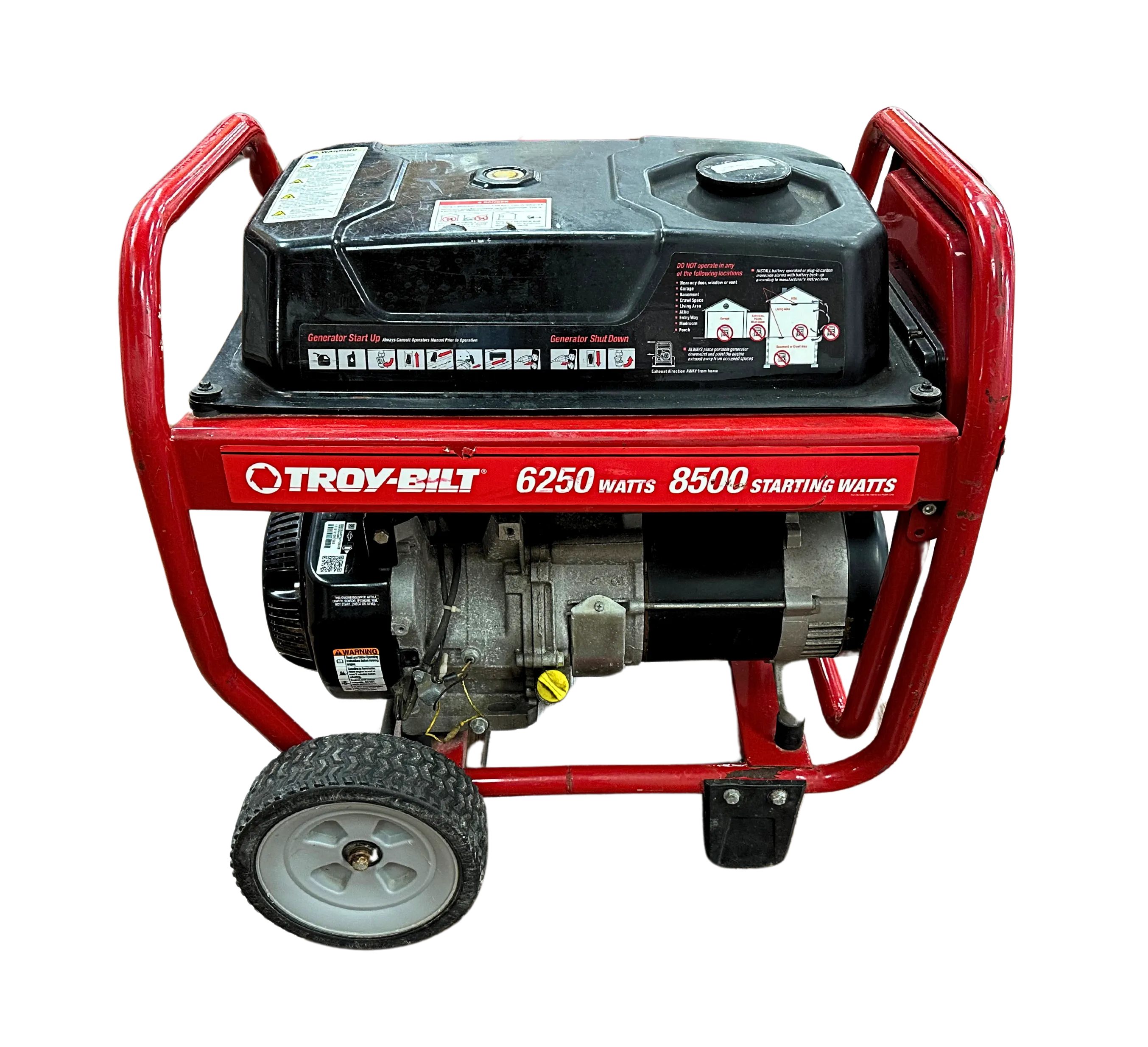 Troy-Bilt 6250 Watt Portable Generator - Local Pickup