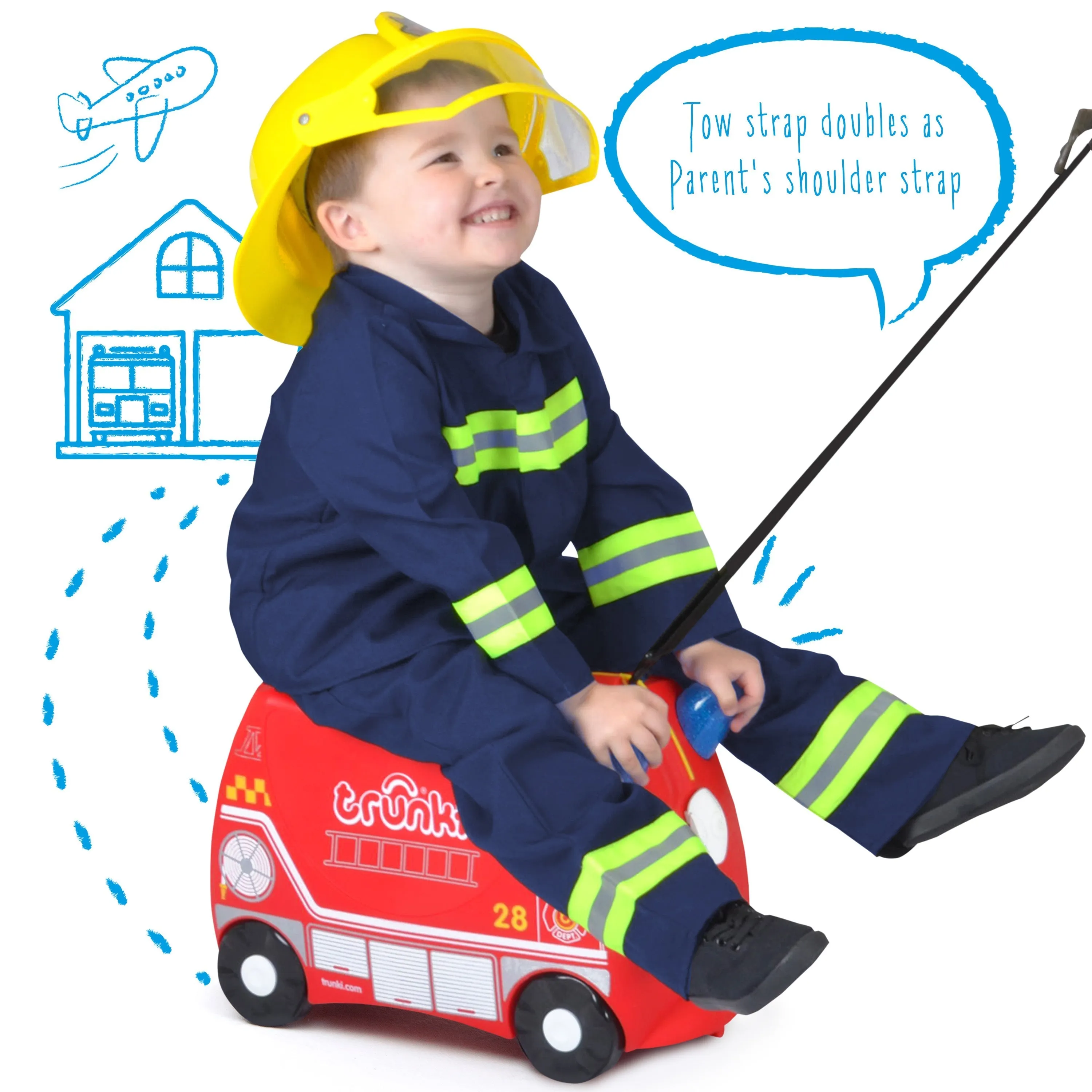Trunki Frank the Fire Truck