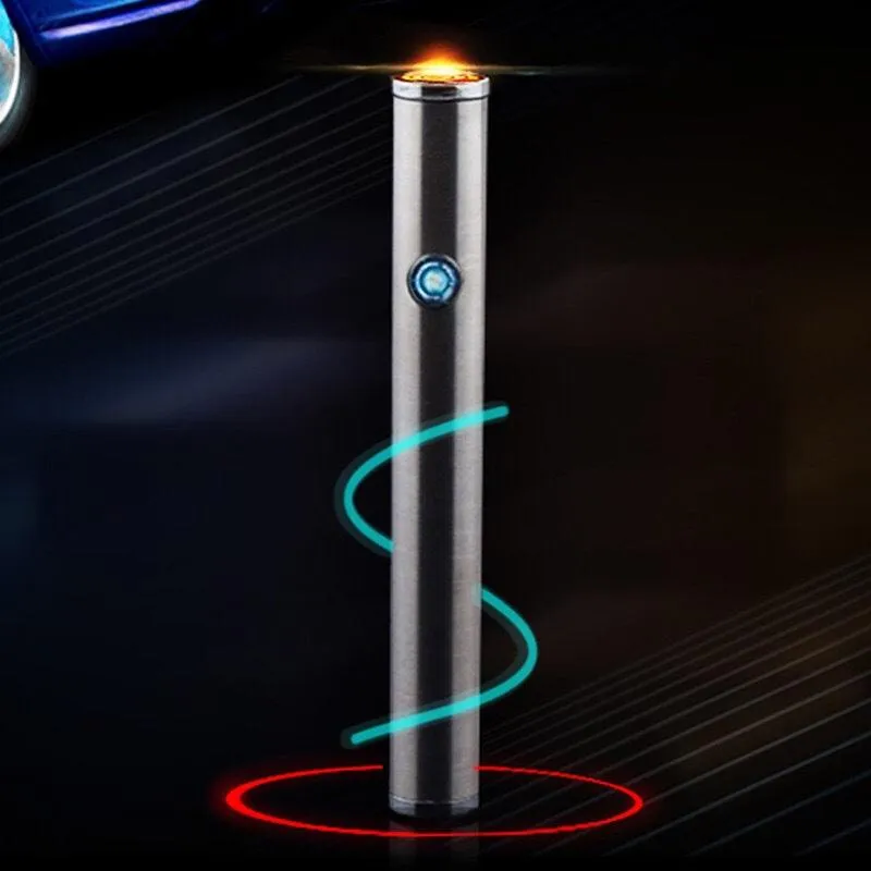 USB Rechargeable Lighter Windproof Smart Silent