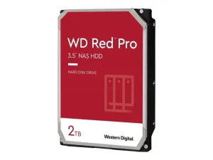 Wd Hard Drive Red Pro Wd2002ffsx - 2 Tb - 3.5" - Sata 6 Gb/S