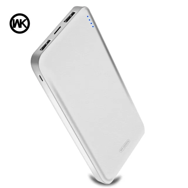 WK Mini Power Bank 10000mAh Powerbank for Xiaomi Power Bank Poverbank Power Supply Unit External Battery for iPhone Accessories